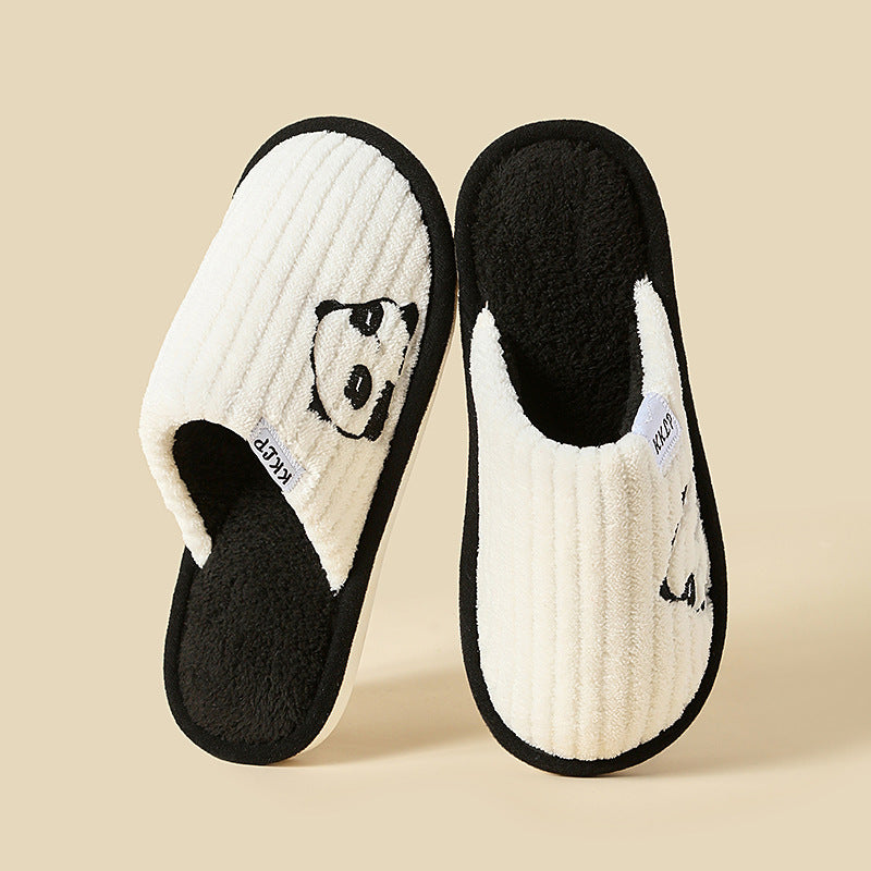 Cute Panda Slippers Indoor Non-slip