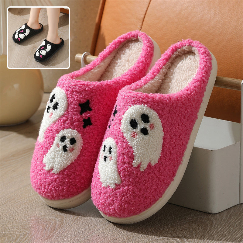 Halloween Cartoon Ghost Slippers