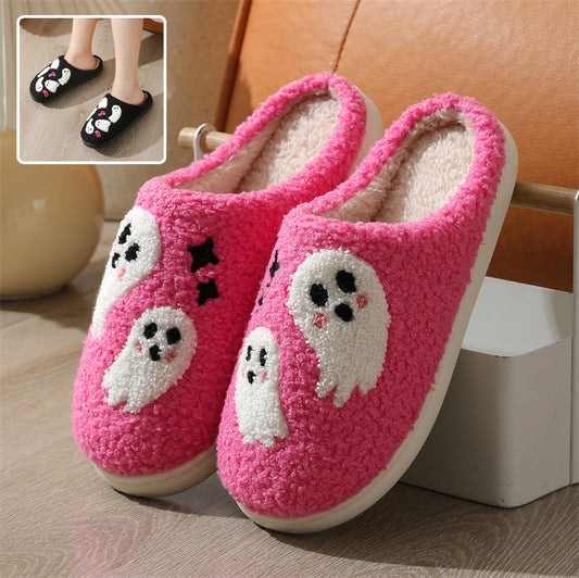 Halloween Cartoon Ghost Slippers