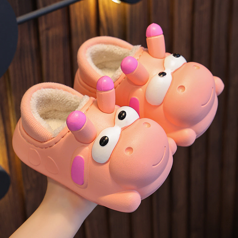 Children's cute animal slippers