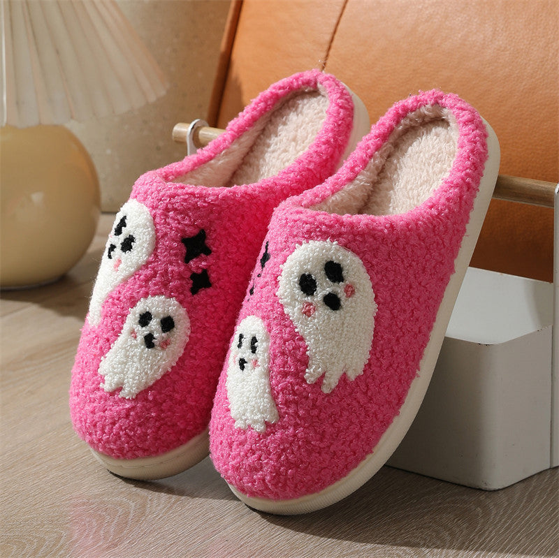 Halloween Cartoon Ghost Slippers