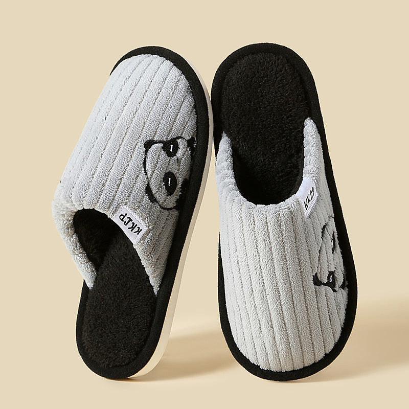 Cute Panda Slippers Indoor Non-slip