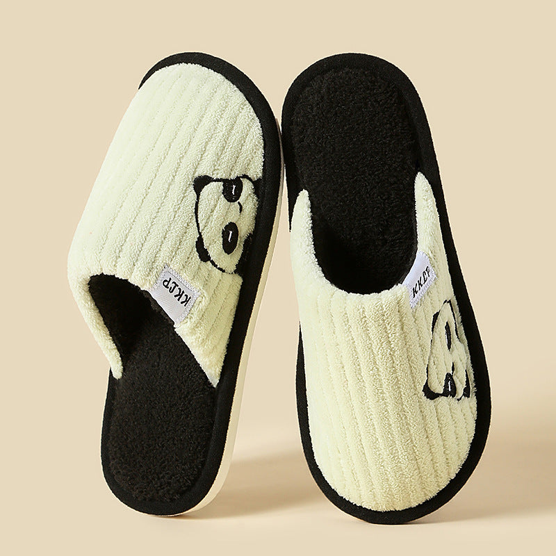 Cute Panda Slippers Indoor Non-slip