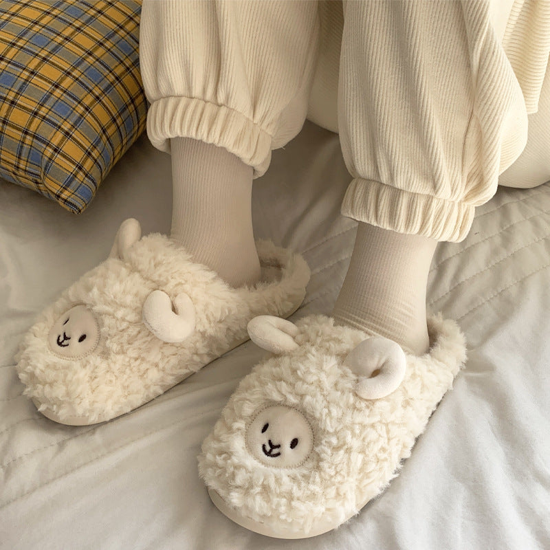 Cute sheep slippers