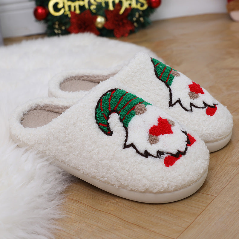 Cute Cartoon Santa Claus Slippers