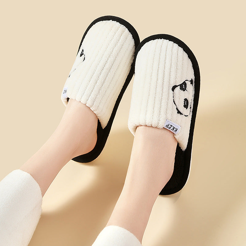 Cute Panda Slippers Indoor Non-slip