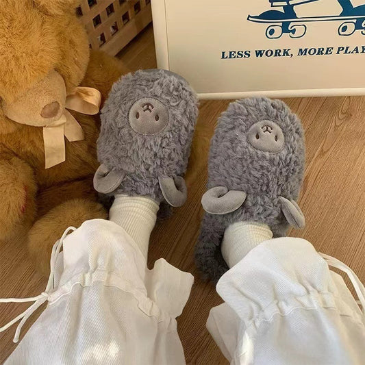 Cute sheep slippers