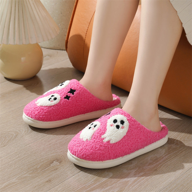 Halloween Cartoon Ghost Slippers