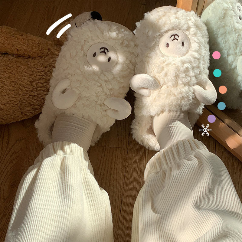 Cute sheep slippers