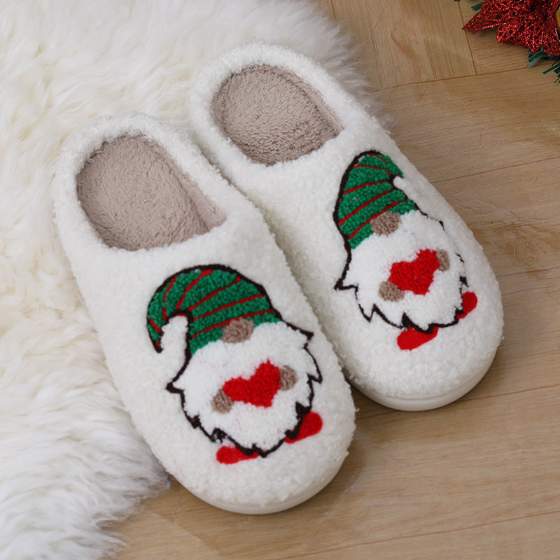 Cute Cartoon Santa Claus Slippers