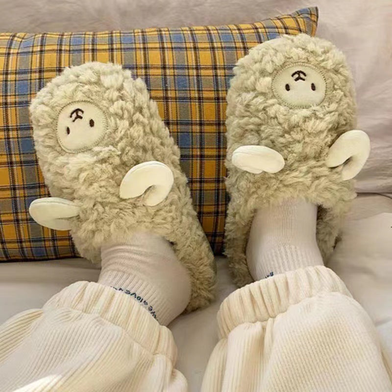 Cute sheep slippers