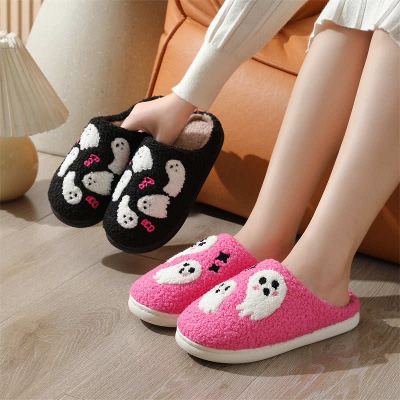 Halloween Cartoon Ghost Slippers