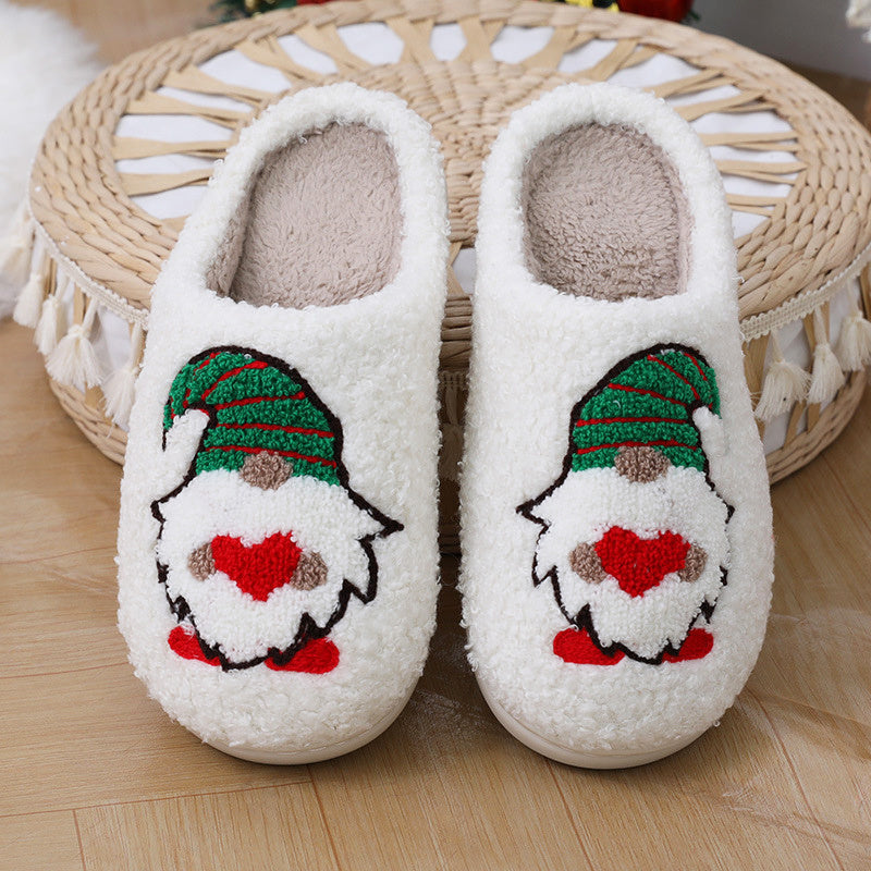 Cute Cartoon Santa Claus Slippers