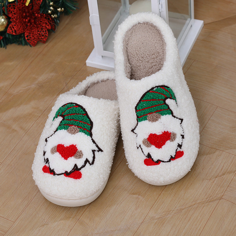 Cute Cartoon Santa Claus Slippers